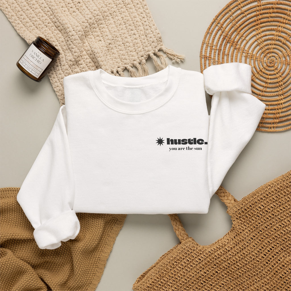 hustle. "Faith In God" - Crewneck Sweatshirt