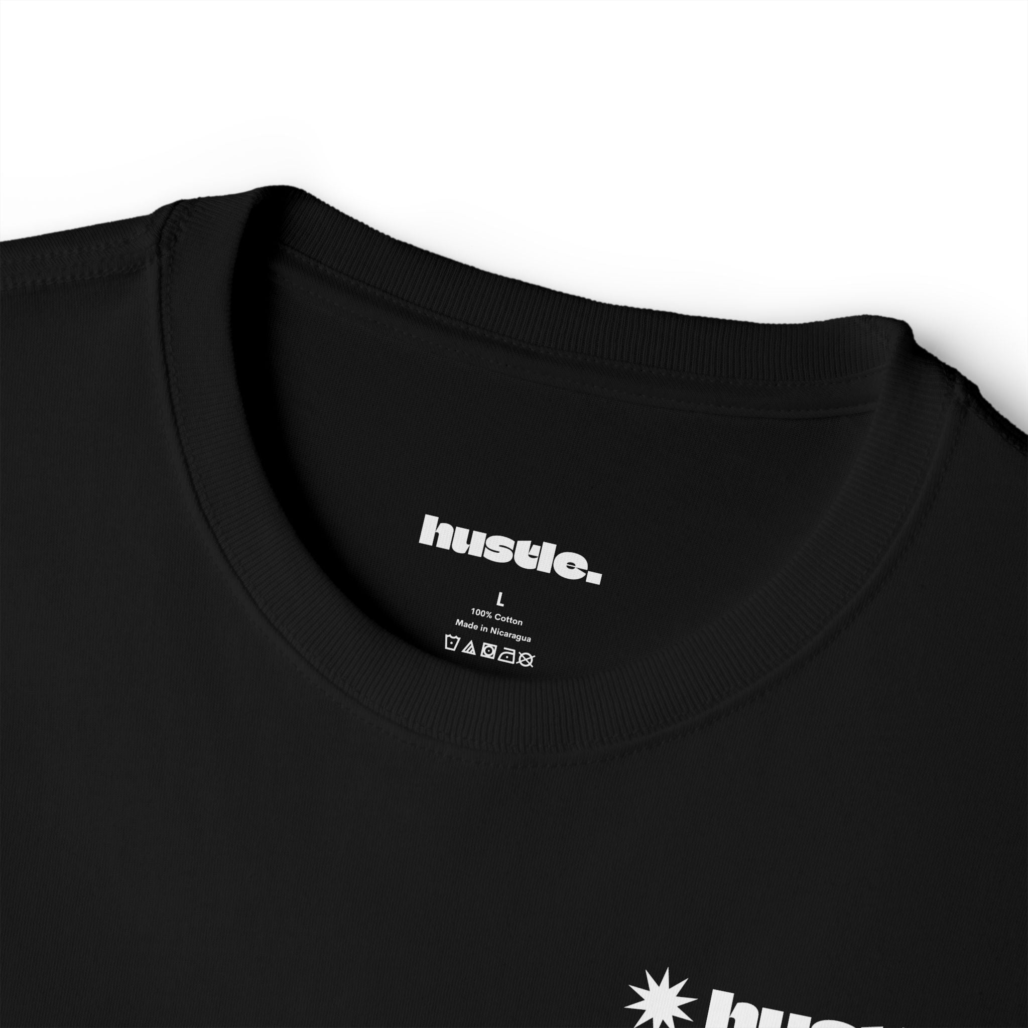hustle. Oversized Boxy Tee