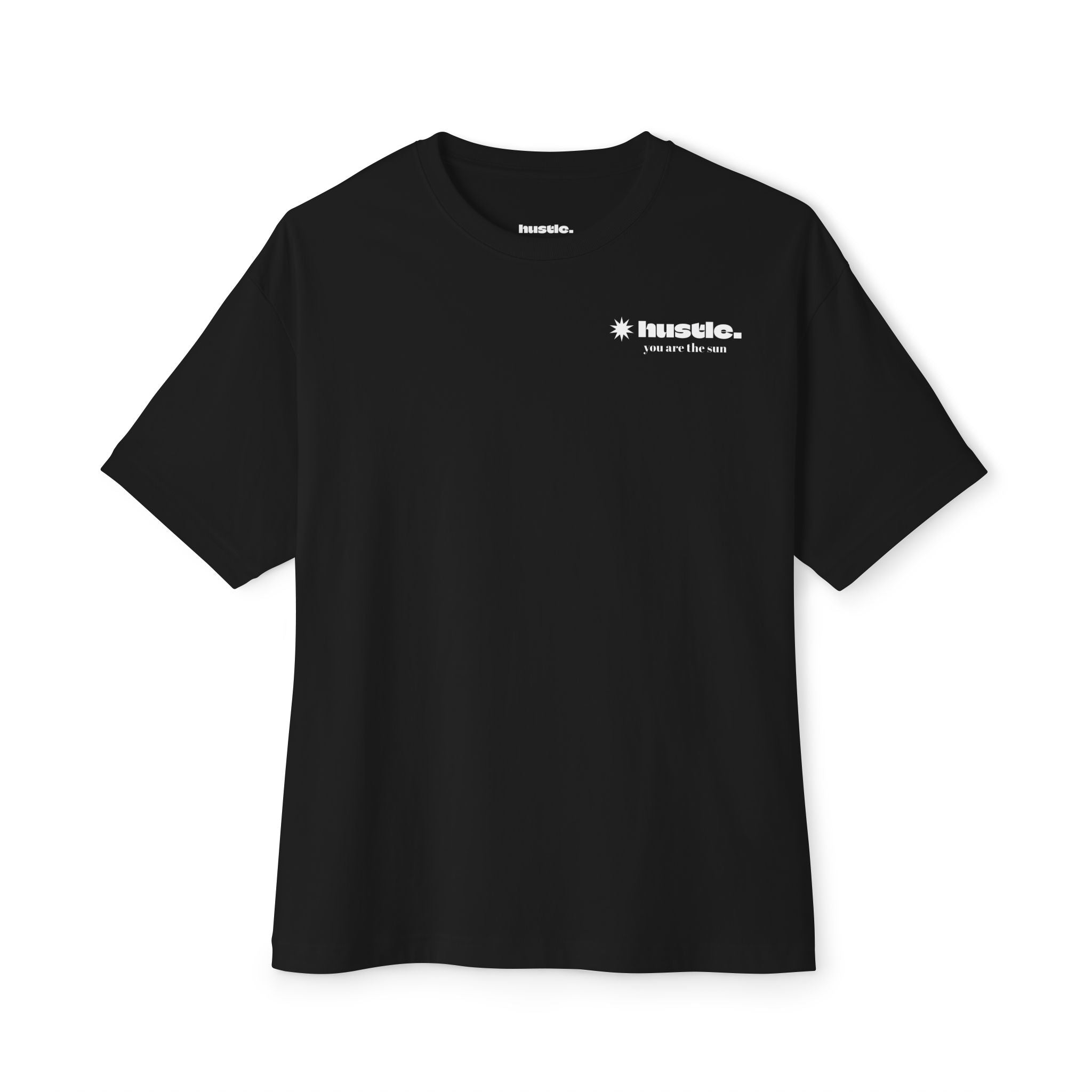 hustle. Oversized Boxy Tee