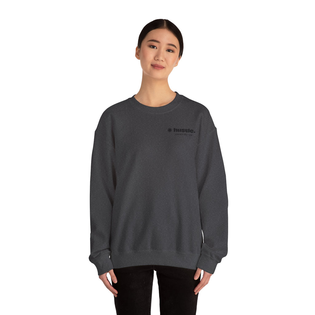 hustle. "Faith In God" - Crewneck Sweatshirt