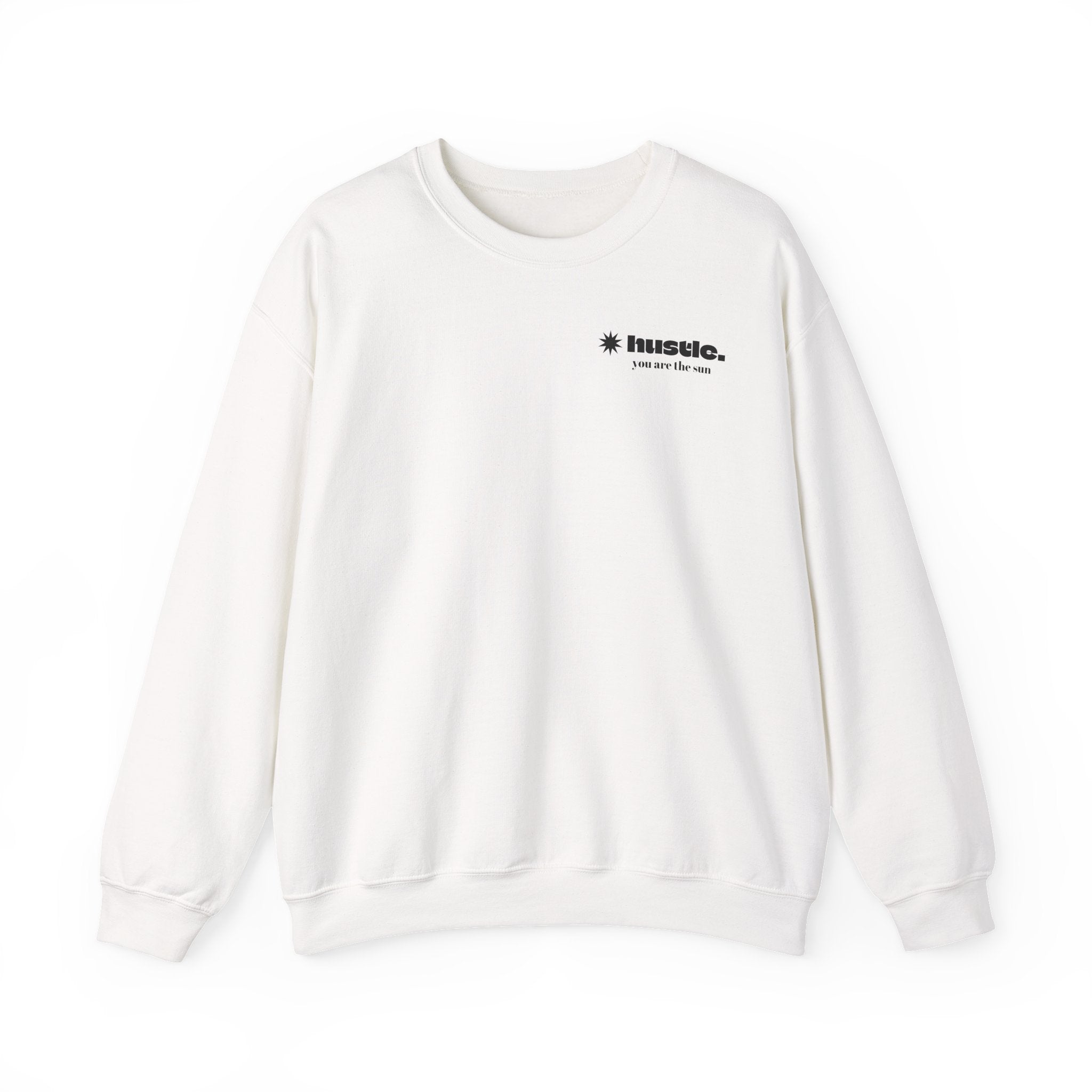 hustle. "Faith In God" - Crewneck Sweatshirt
