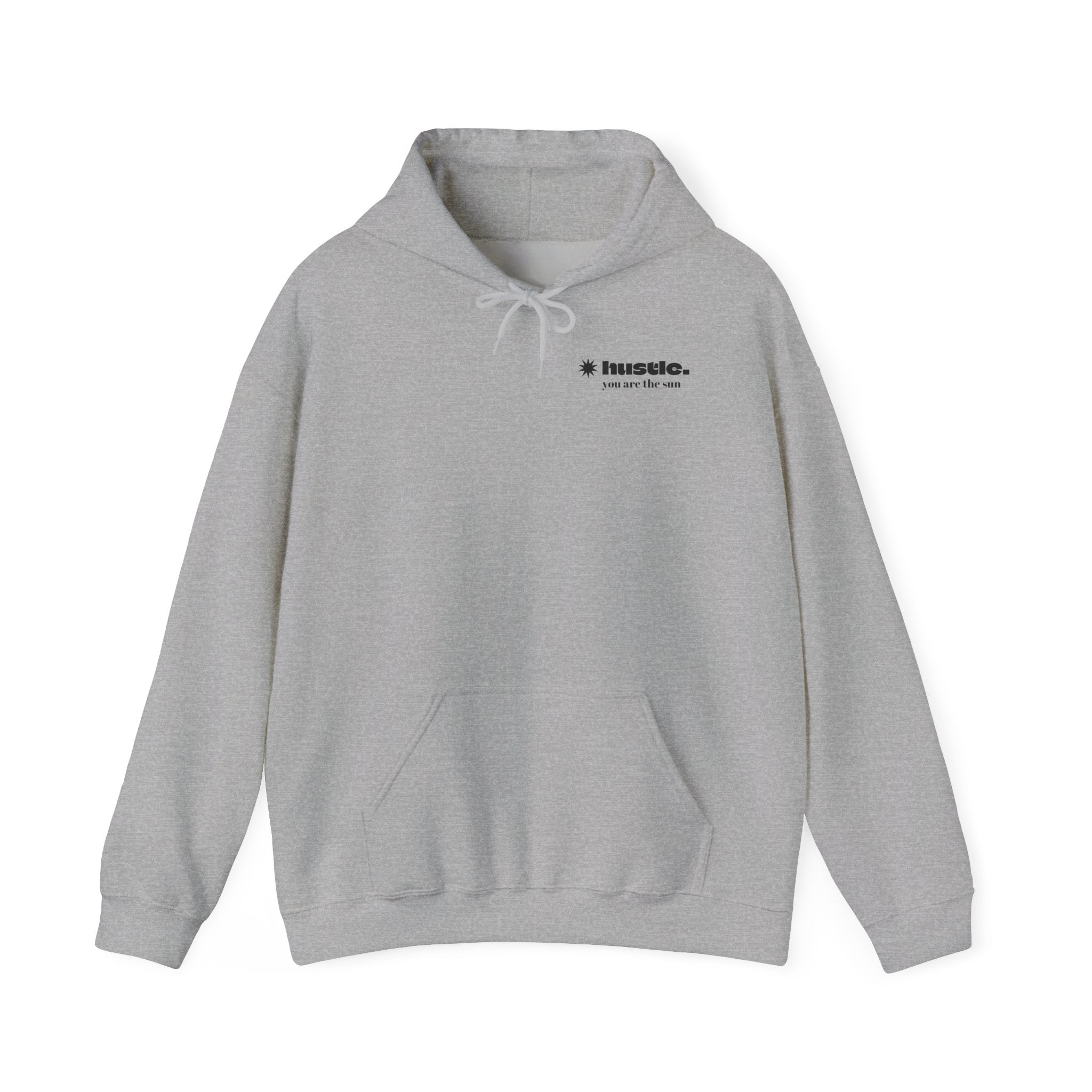 hustle. "Faith In God" - Hooded Sweatshirt
