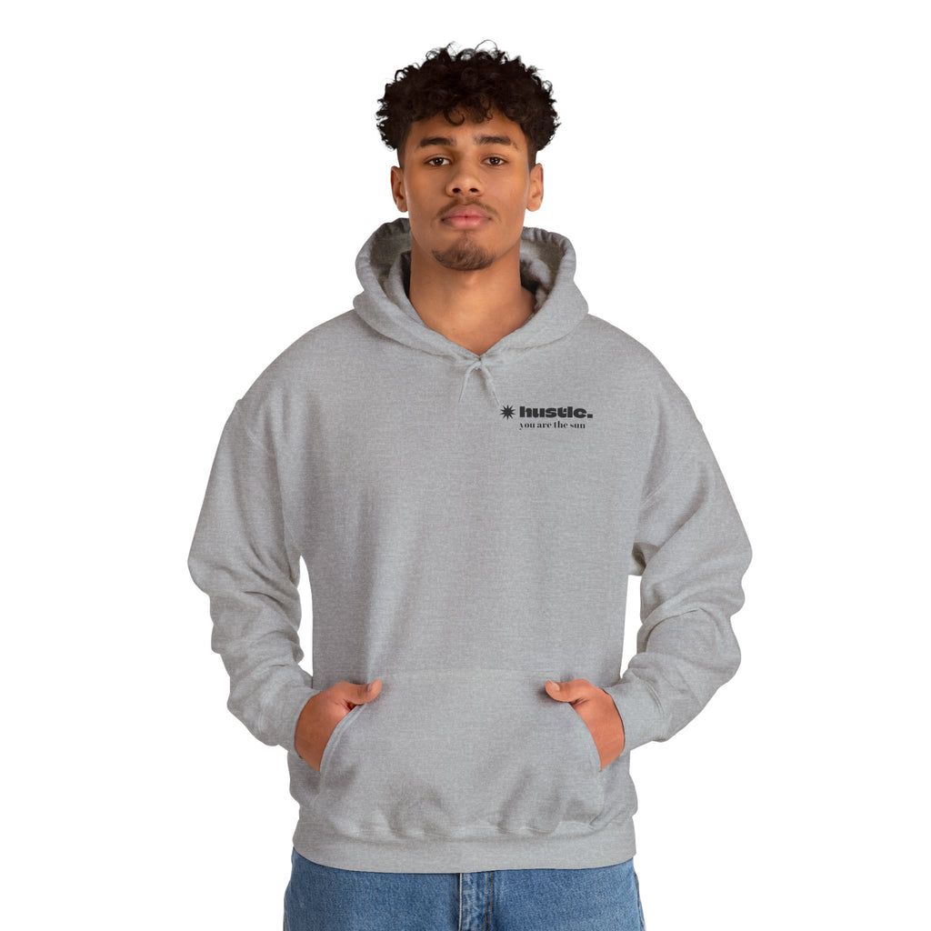 hustle. "Faith In God" - Hooded Sweatshirt