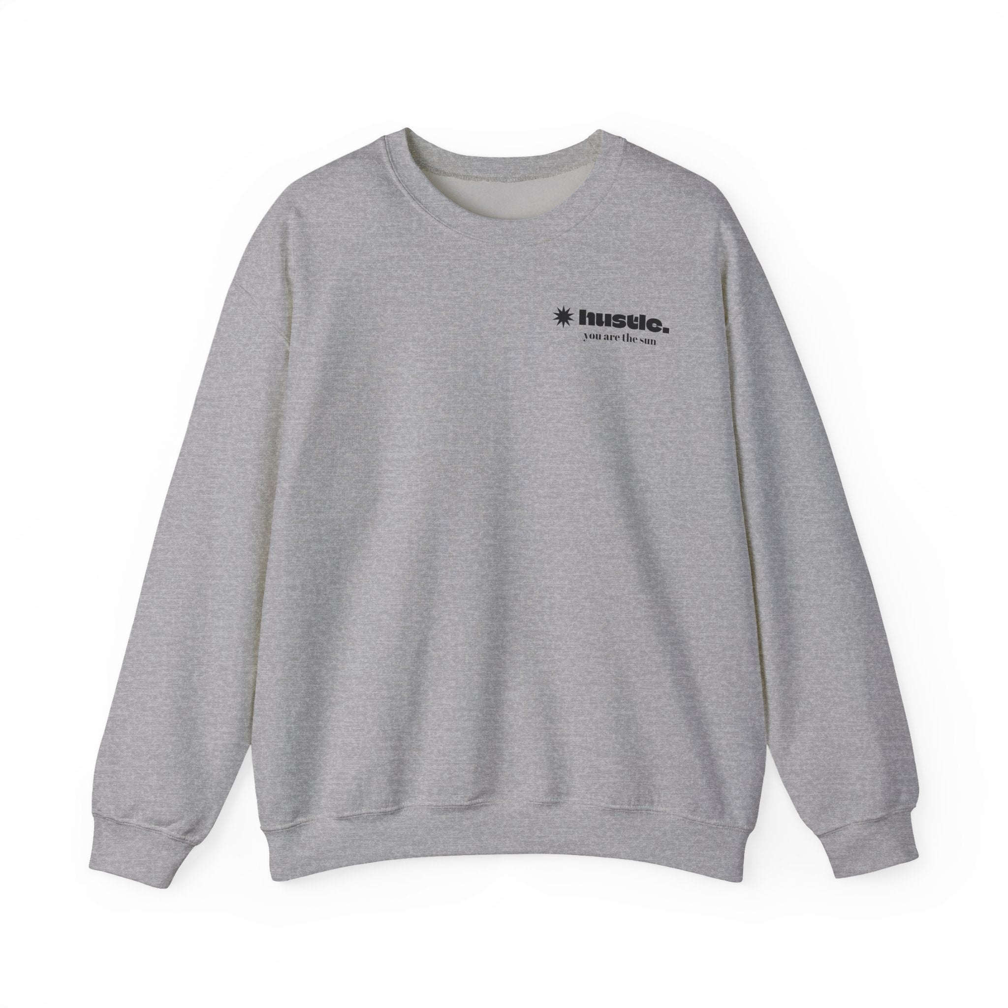 hustle. "Faith In God" - Crewneck Sweatshirt