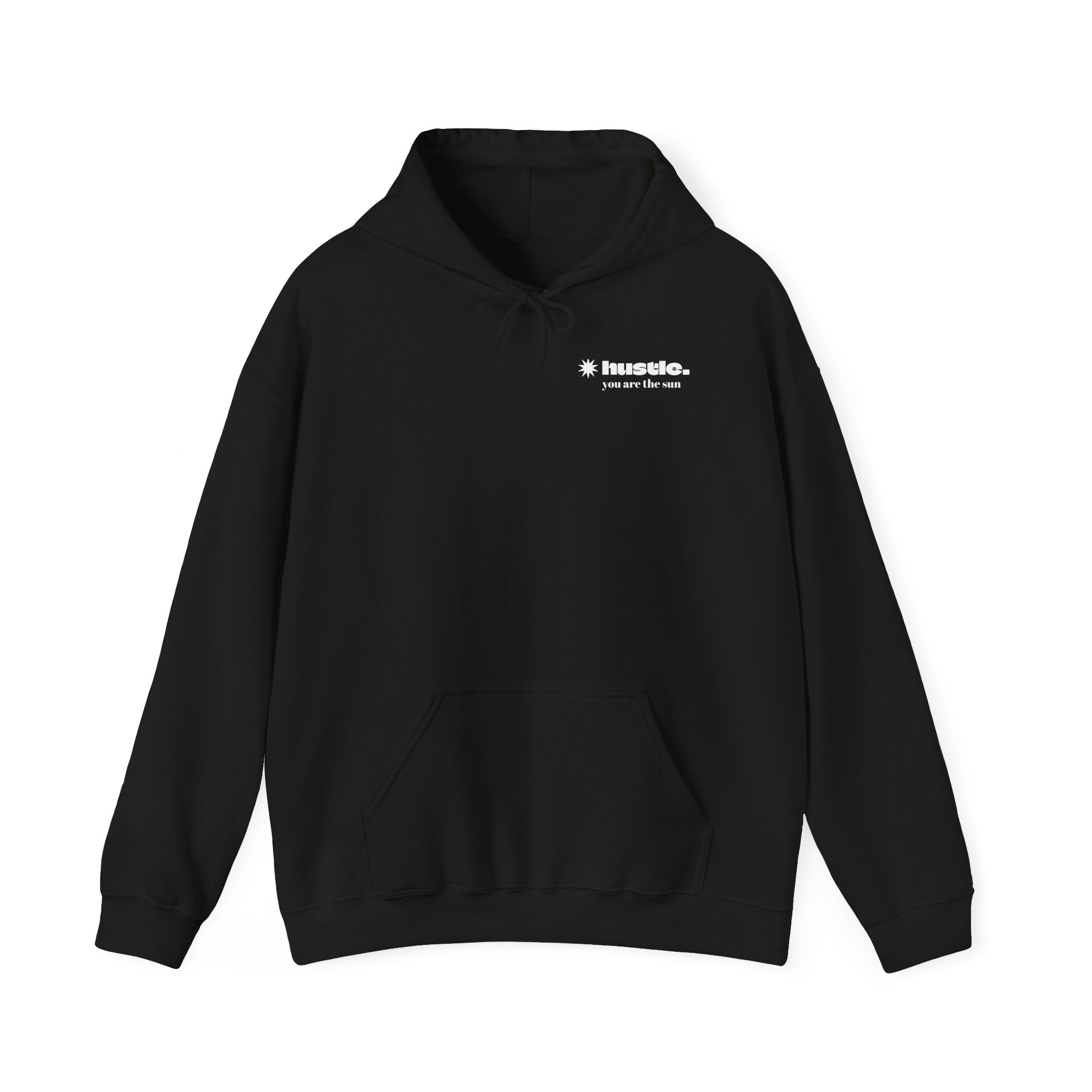 hustle. "Faith In God" - Hooded Sweatshirt