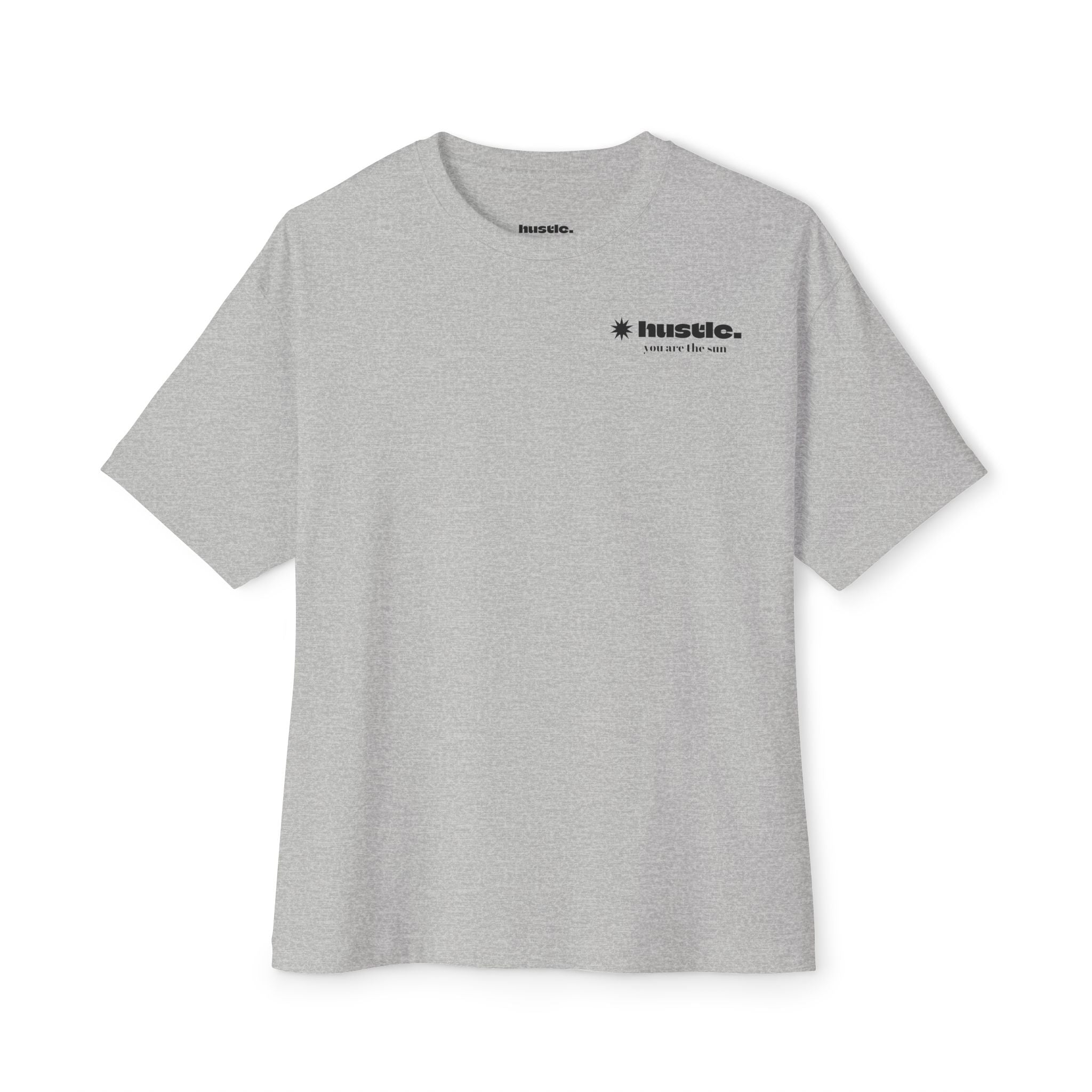 hustle. Oversized Boxy Tee