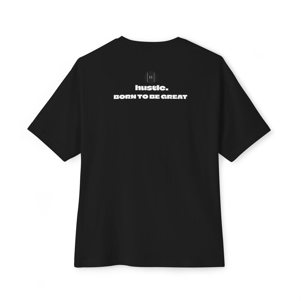 hustle. Oversized Boxy Tee