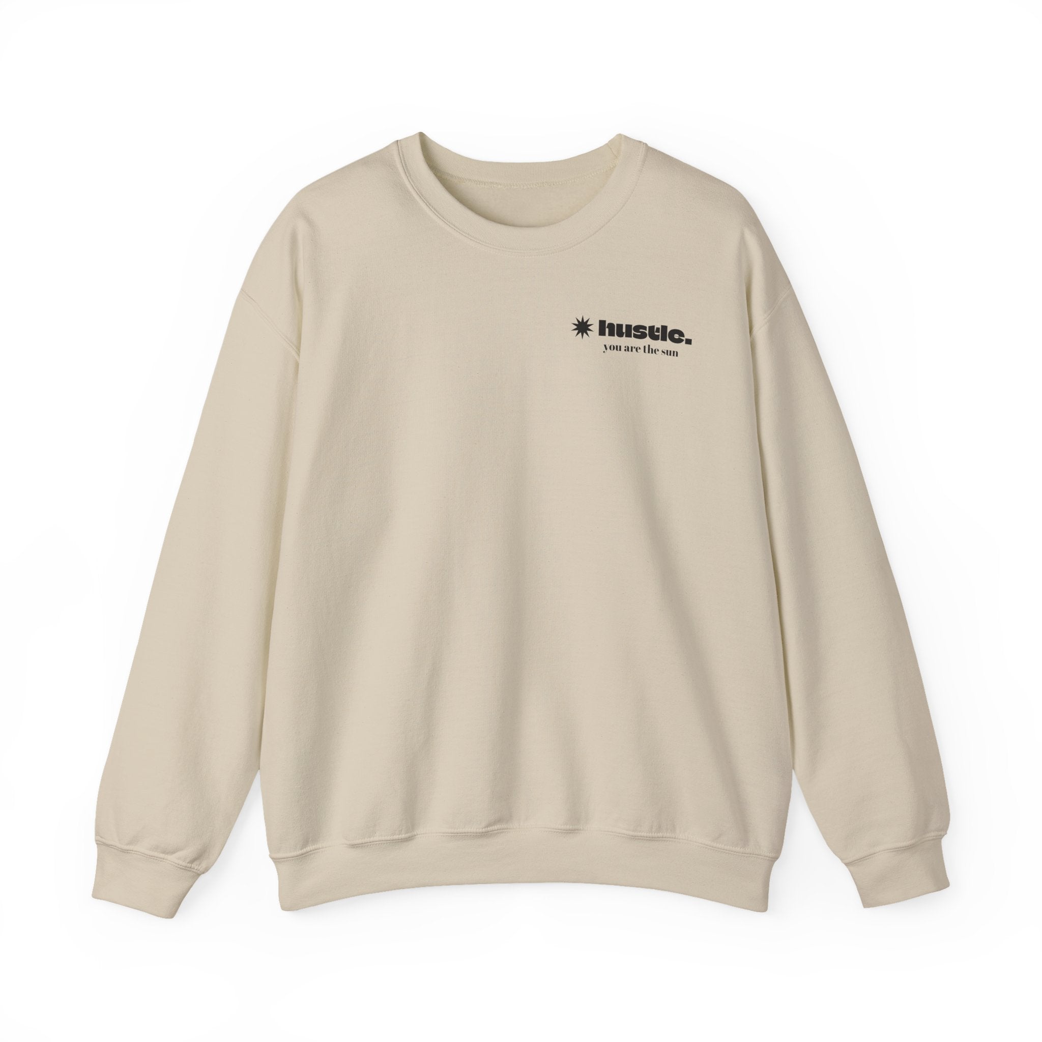 hustle. "Faith In God" - Crewneck Sweatshirt