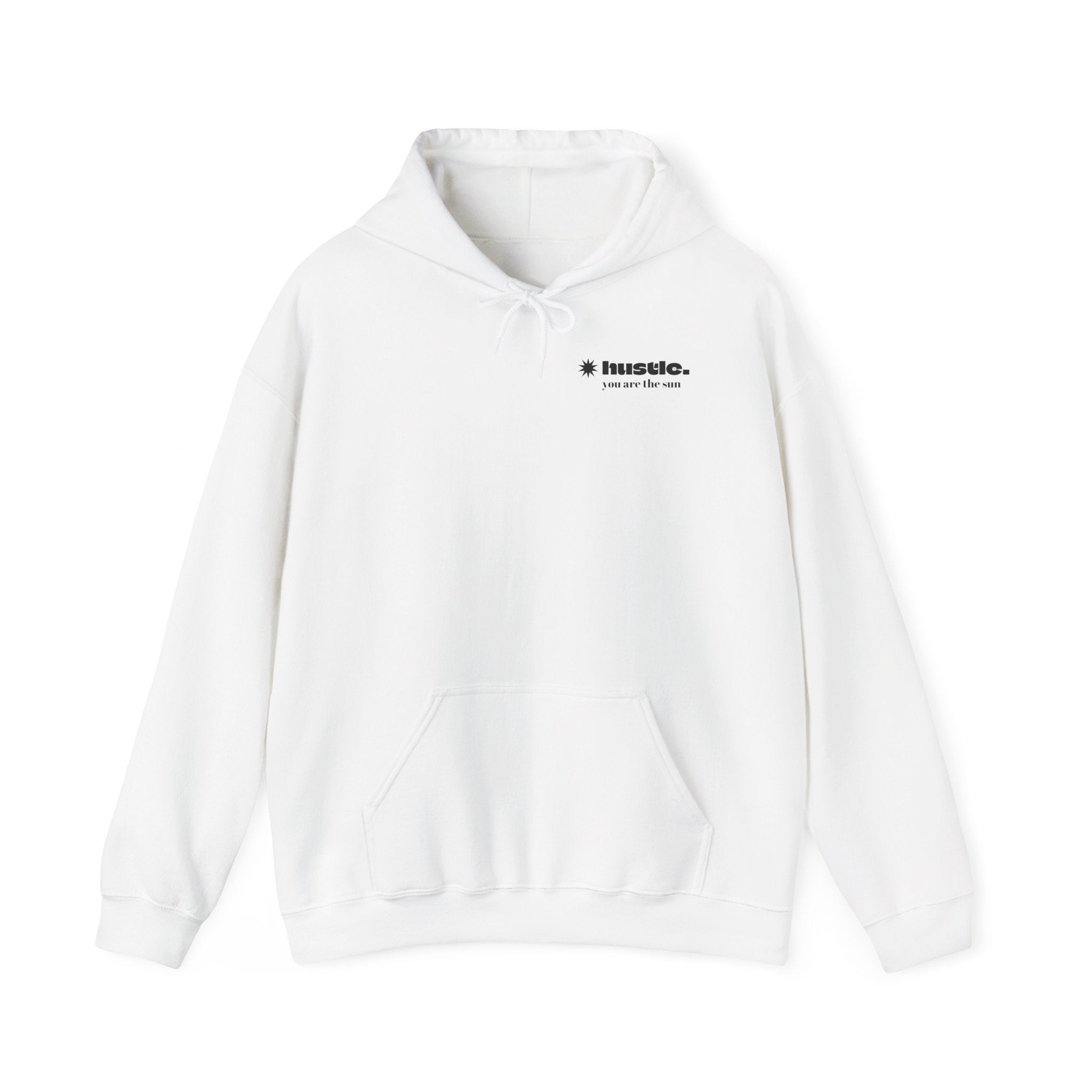 hustle. "Faith In God" - Hooded Sweatshirt