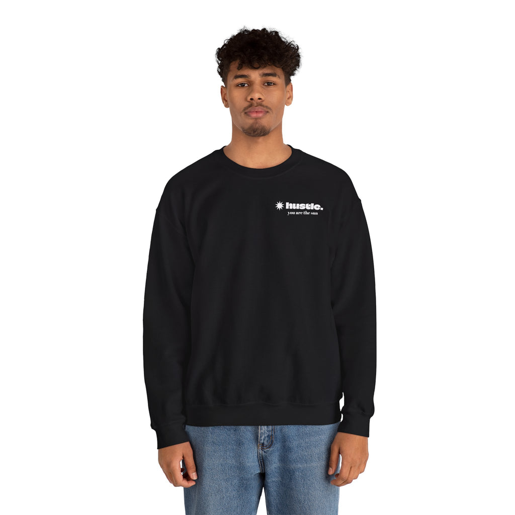 hustle. "Faith In God" - Crewneck Sweatshirt
