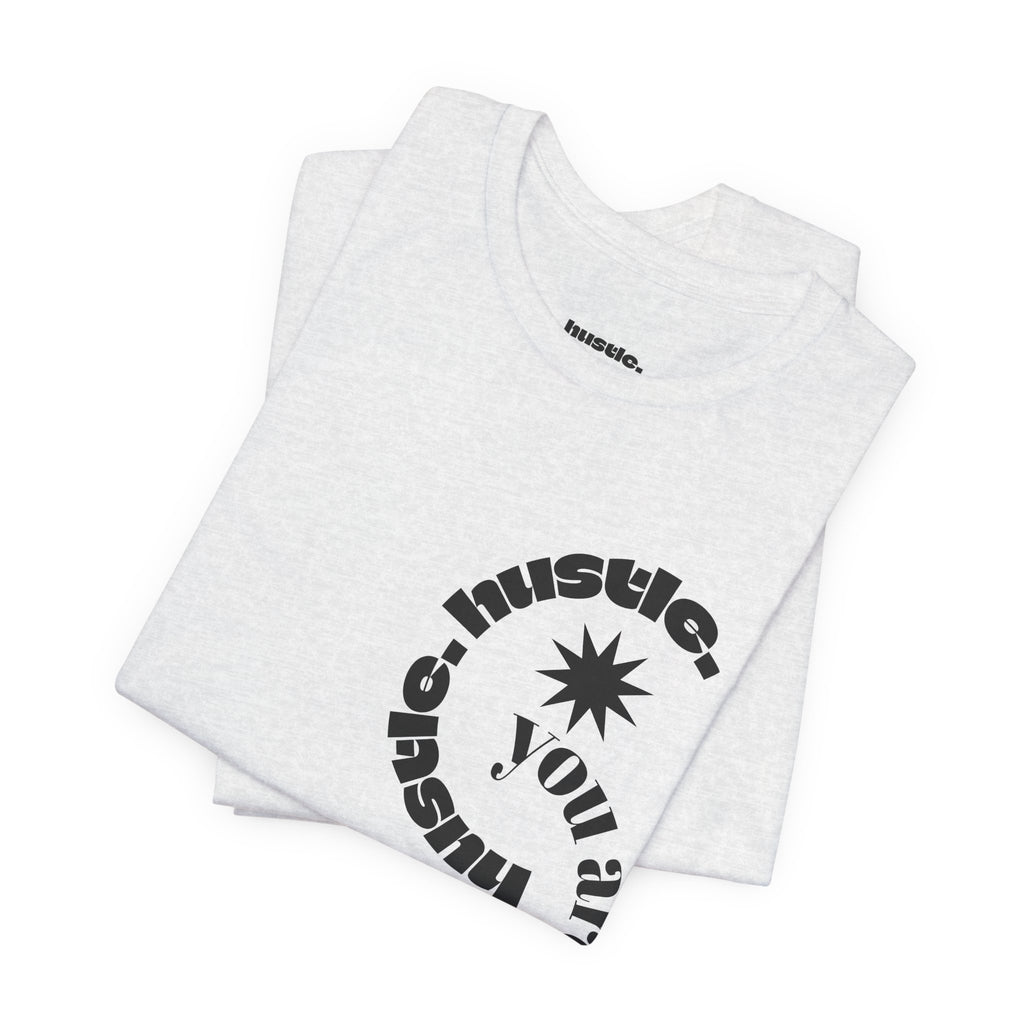 hustle. "Shine Bright" - Spiral Tee