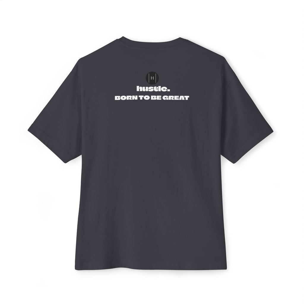hustle. Oversized Boxy Tee