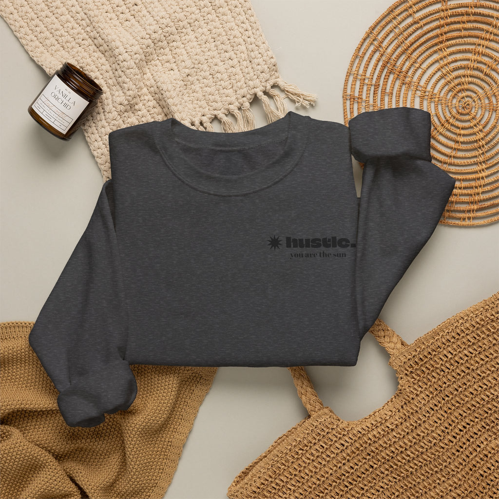 hustle. "Faith In God" - Crewneck Sweatshirt