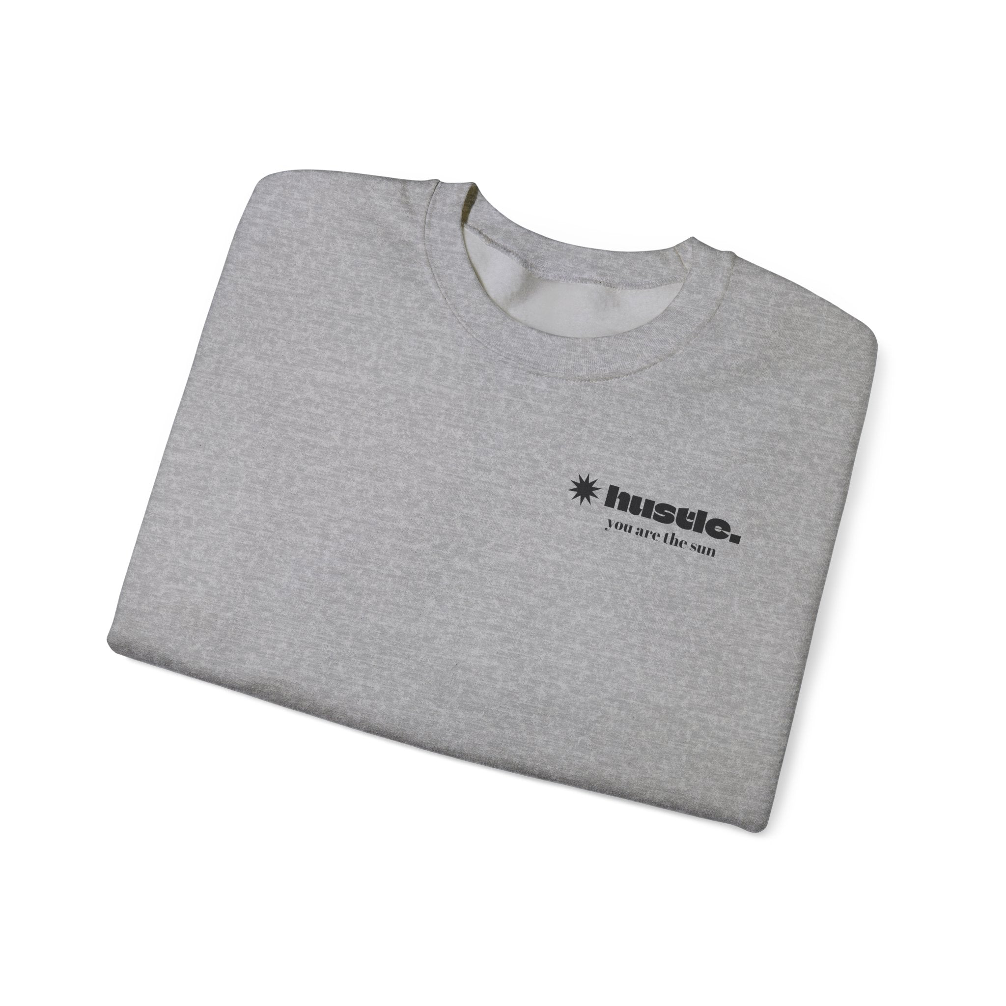 hustle. "Faith In God" - Crewneck Sweatshirt