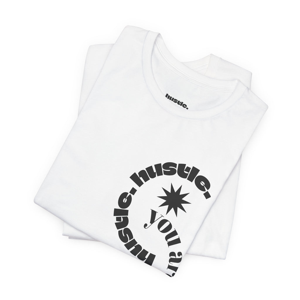 hustle. "Shine Bright" - Spiral Tee