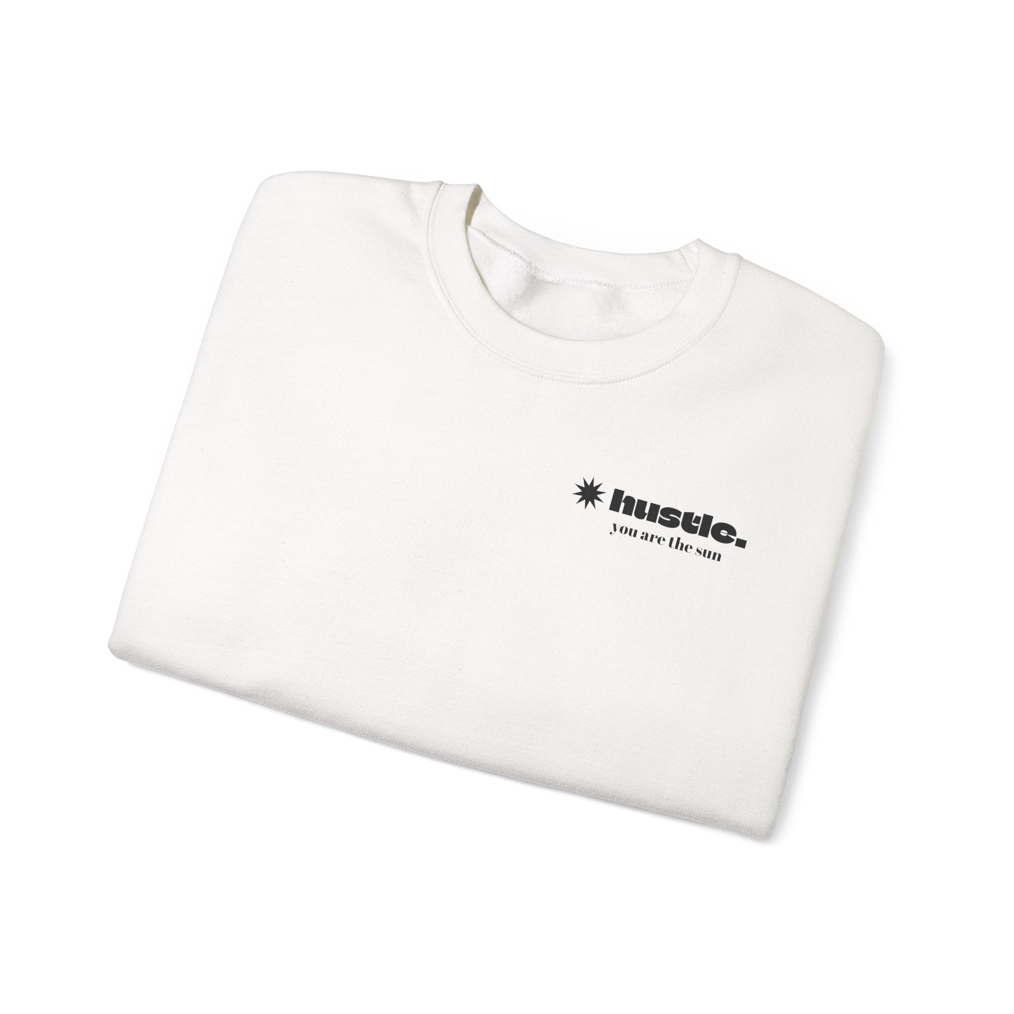 hustle. "Faith In God" - Crewneck Sweatshirt