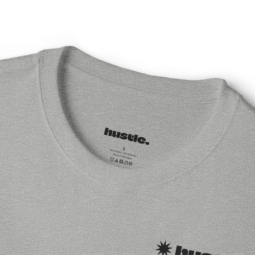 hustle. Oversized Boxy Tee
