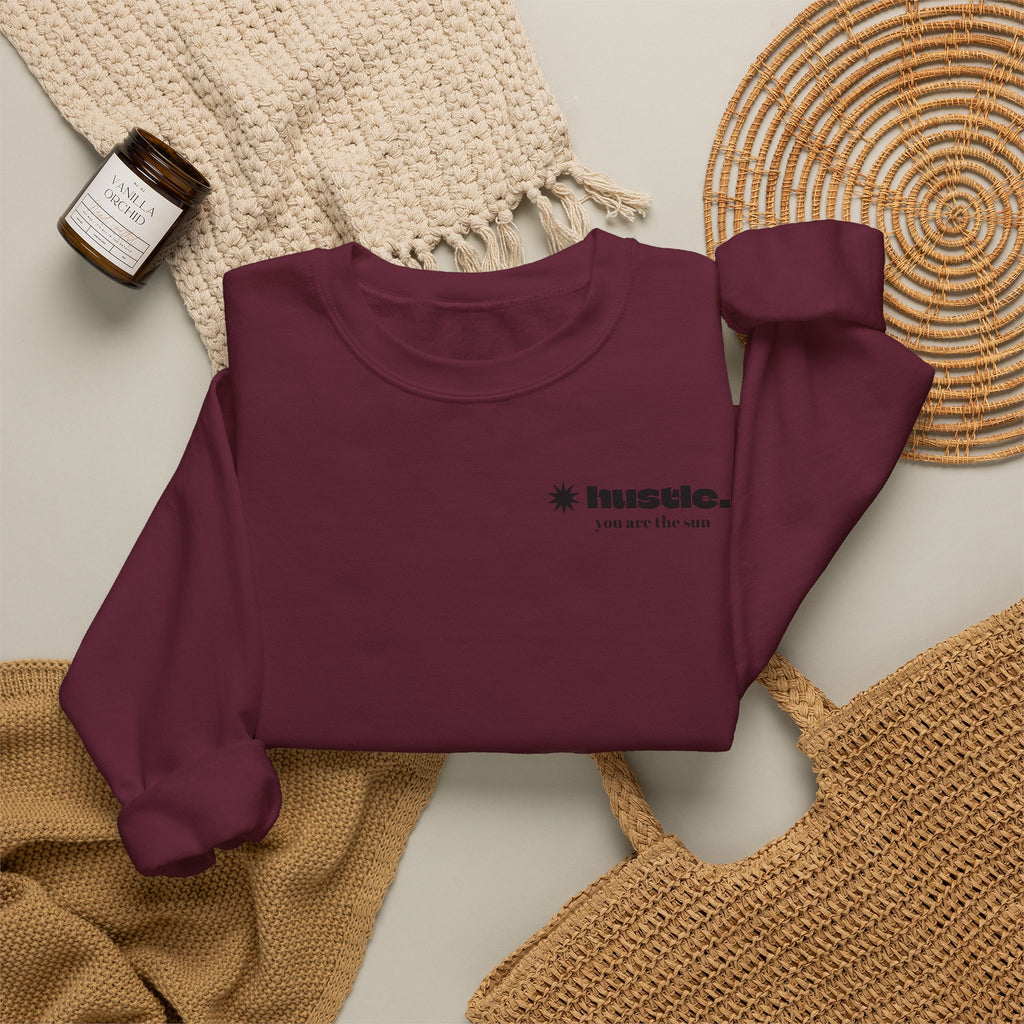 hustle. "Faith In God" - Crewneck Sweatshirt