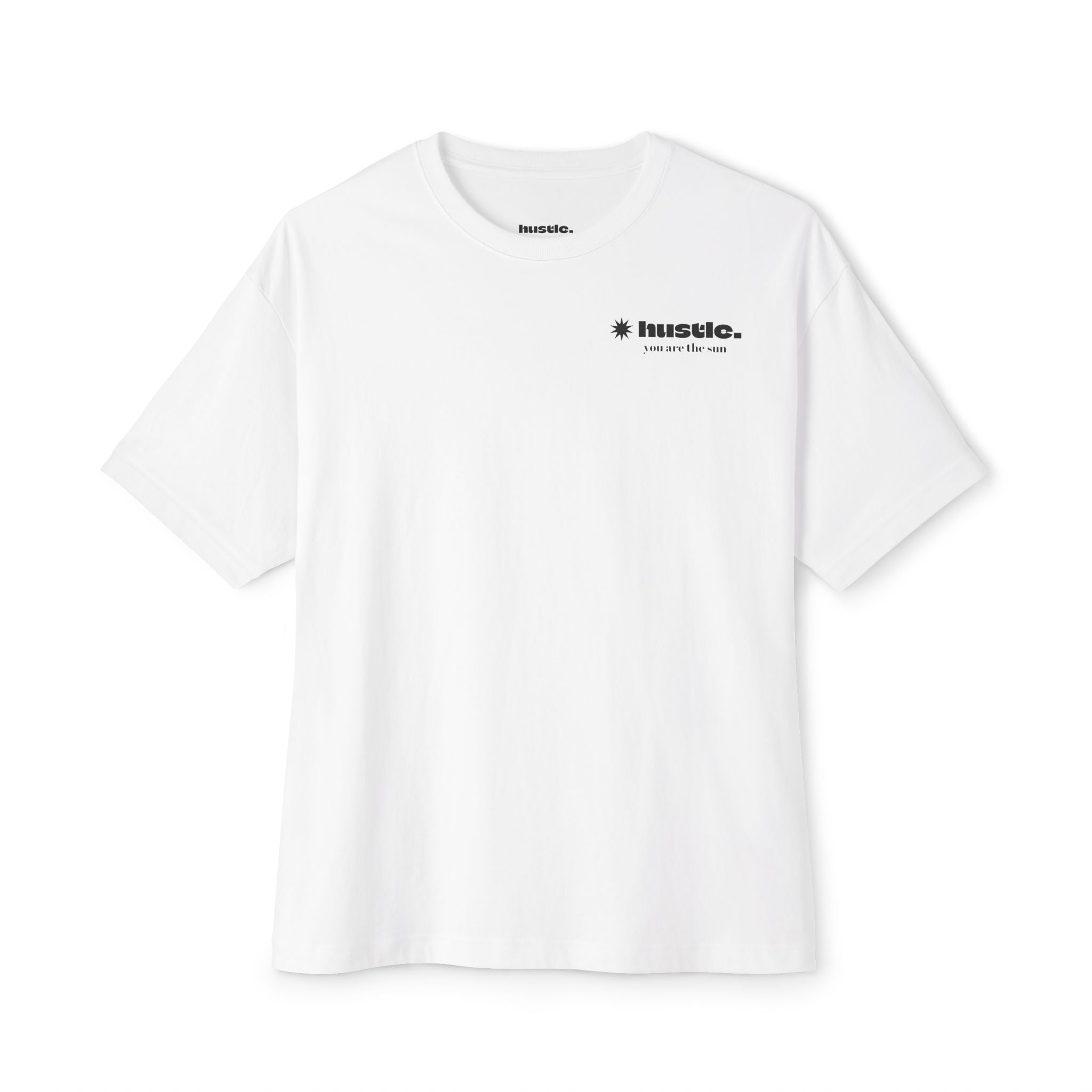 hustle. Oversized Boxy Tee
