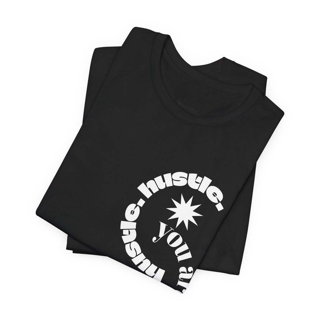 hustle. "Shine Bright" - Spiral Tee