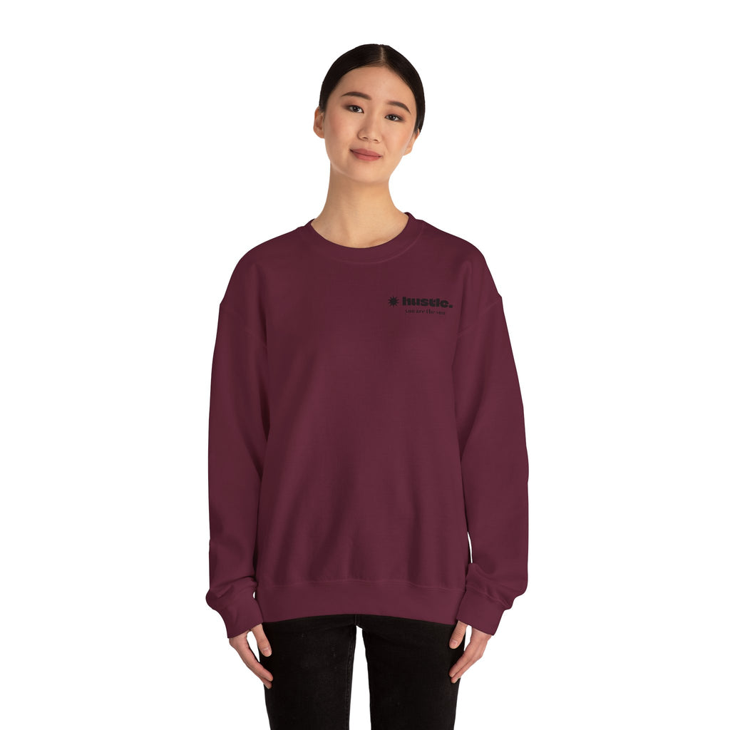 hustle. "Faith In God" - Crewneck Sweatshirt