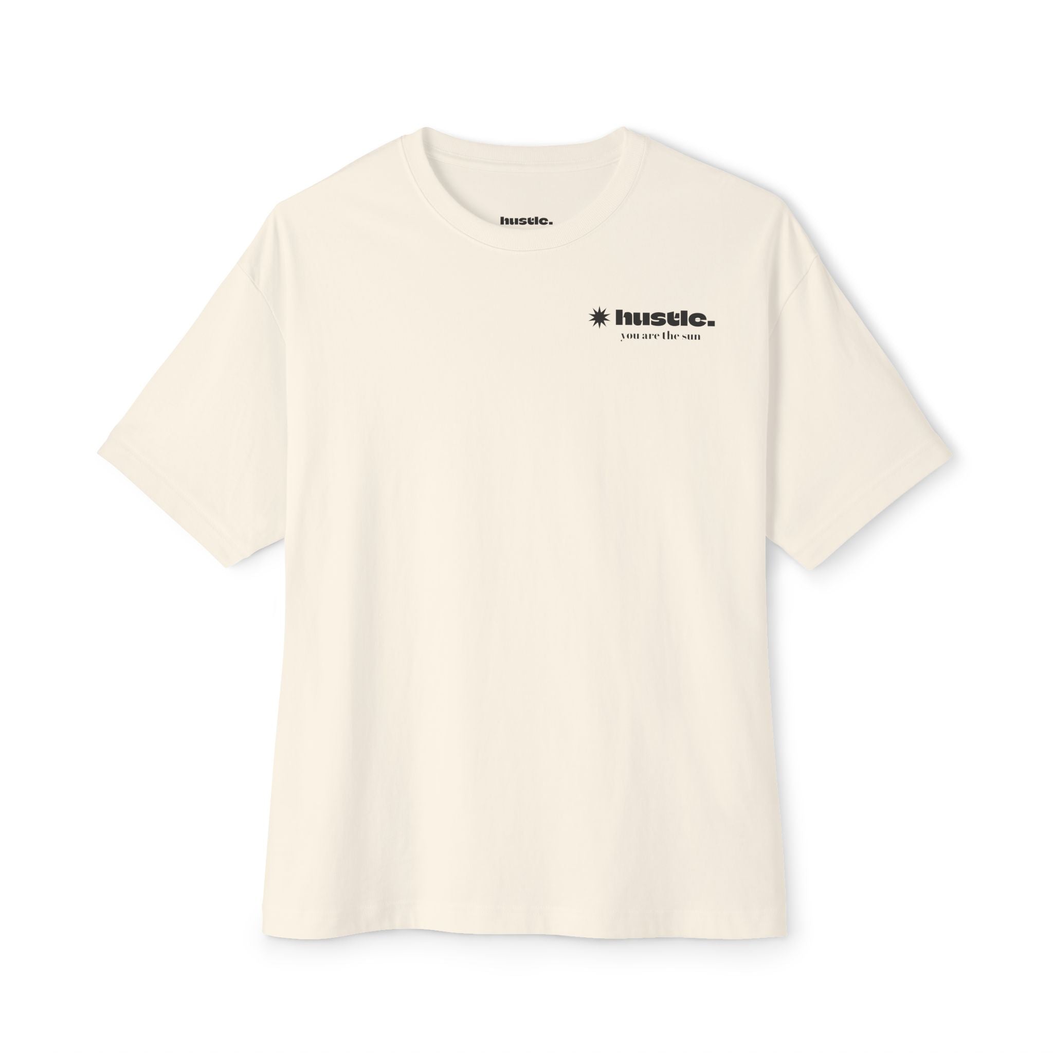hustle. Oversized Boxy Tee