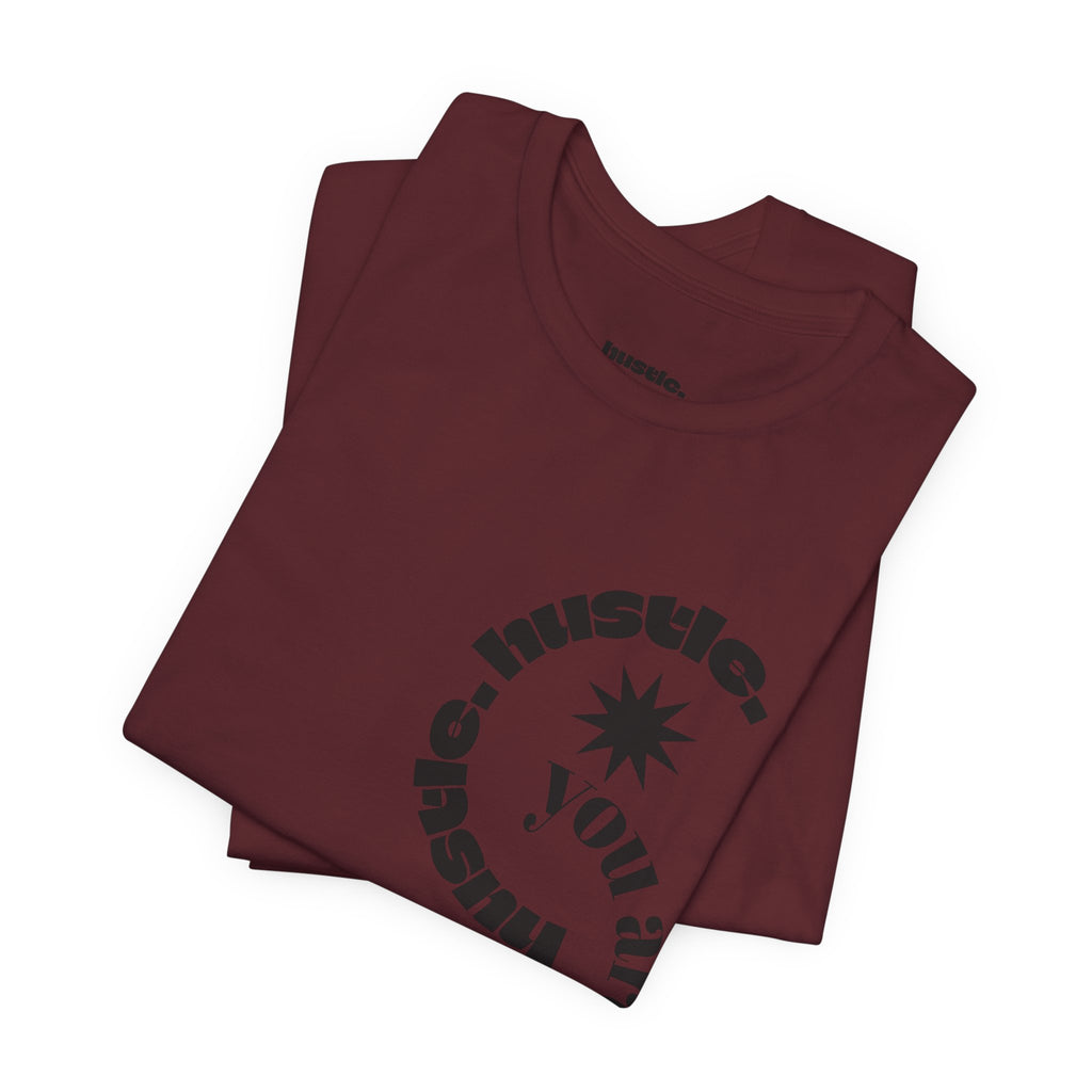 hustle. "Shine Bright" - Spiral Tee